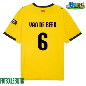 Girona Donny van de Beek #6 Bortatröja 2025-26 Kortärmad